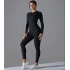 Бесшовный женский фитнес комплект Long sleeve top + Leggings model 67